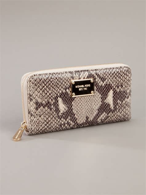 michael kors snake print wallet|snakeskin Michael Kors collection handbags.